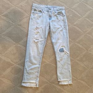 AG Denim Ex-Boyfriend Slim Jeans size 25